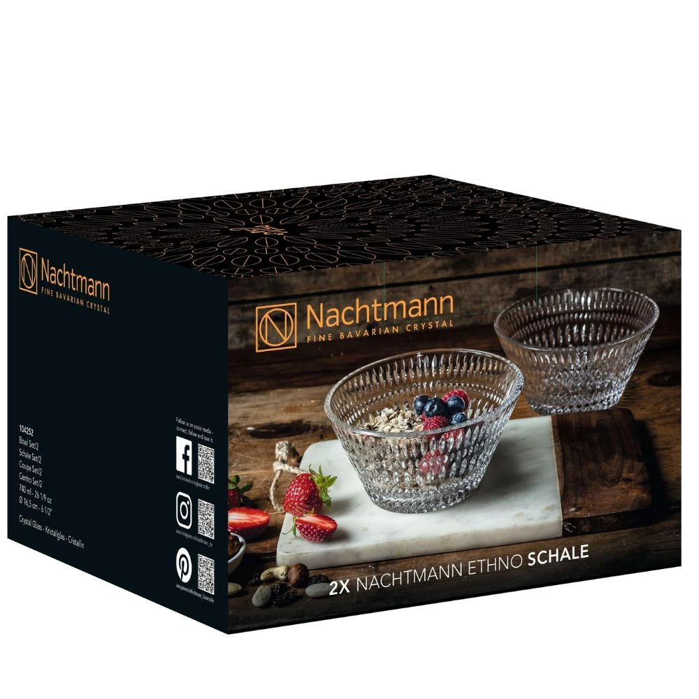 SET 2 BÁT NACHTMANN ETHNO BOWL 16.5CM