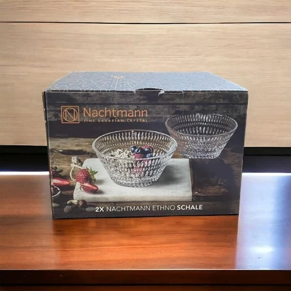 Hộp đựng Bộ 2 bát pha lê Nachtmann Ethno 16,5cm Hộp đựng Bộ 2 bát pha lê Nachtmann Ethno 16,5cm