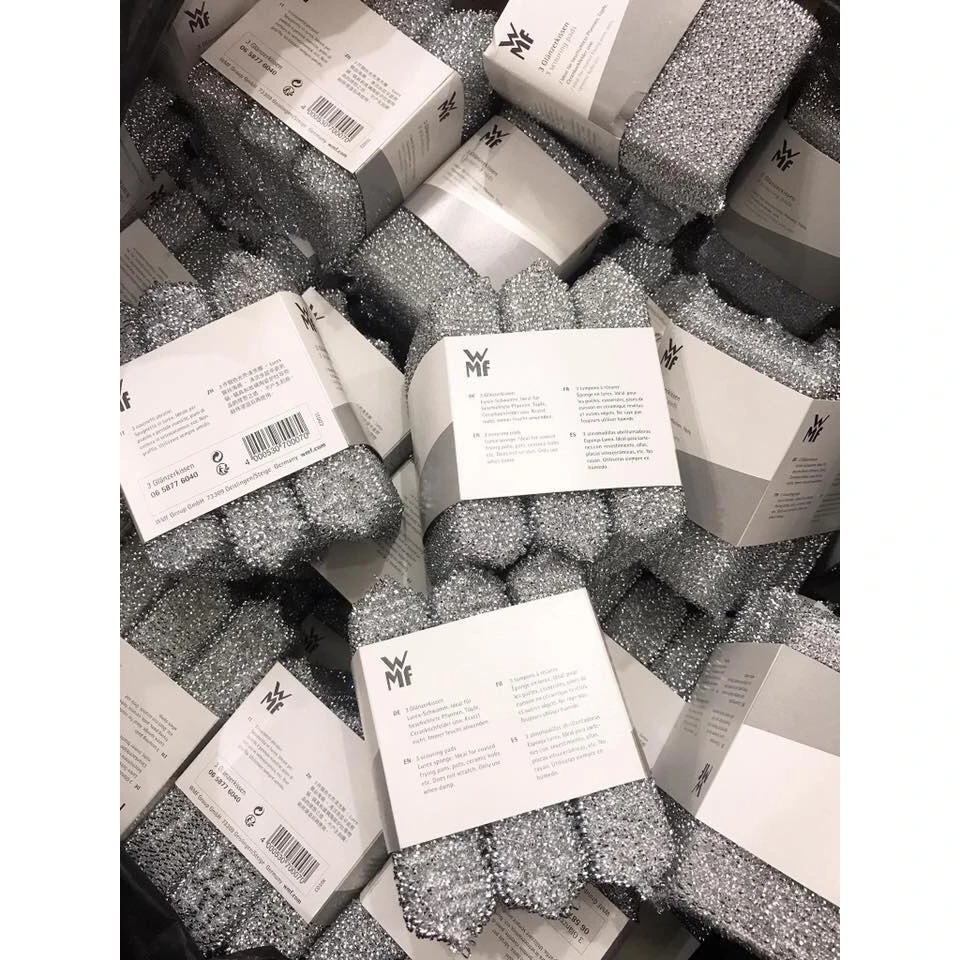 Set 3 bông rửa bát WMF [Nhập Đức] Dễ tạo bọt - Miếng cọ rửa, Gậy cọ rửa | VinMart.co