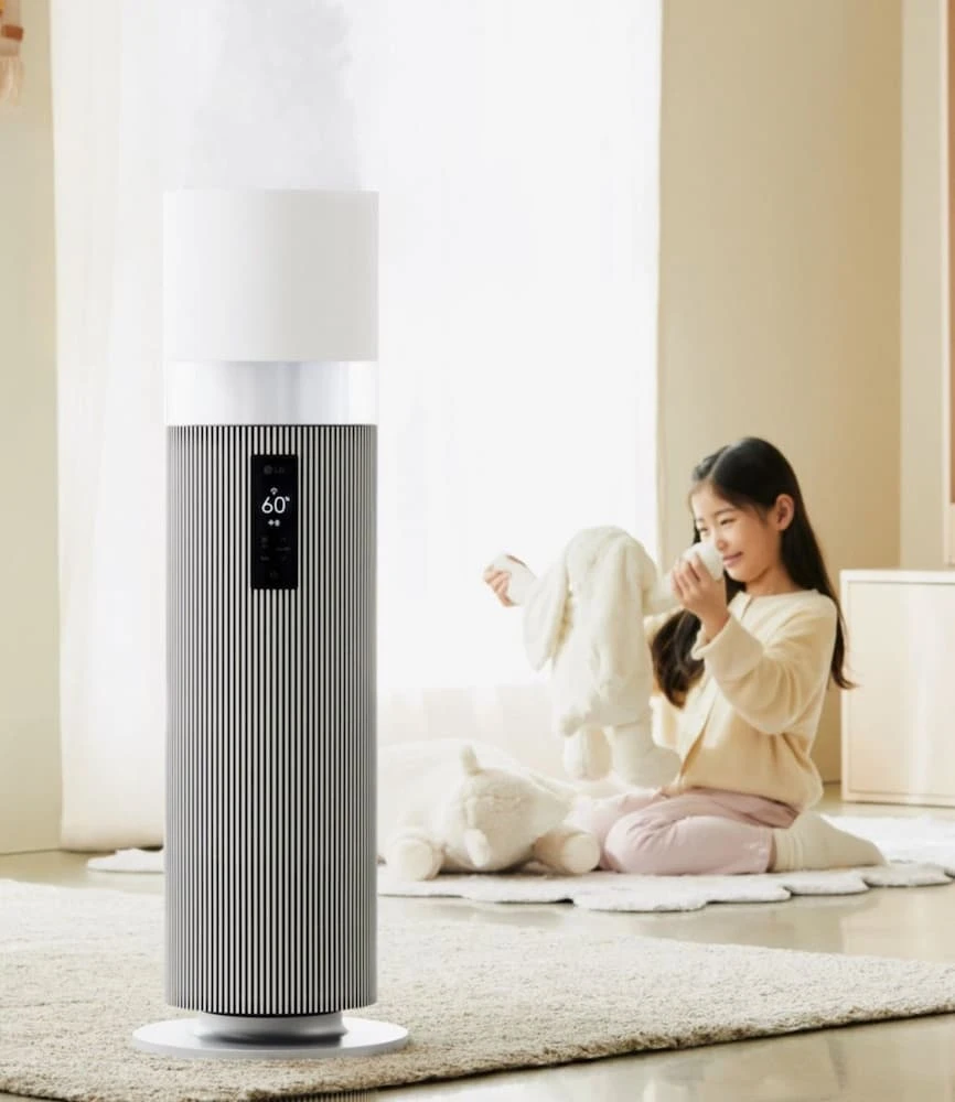 ĐẶC ĐIỂM NỔI BẬT THÁP LỌC KHÔNG KHÍ TẠO ĐỘ ẨM LG PURICARE HYDRO TOWER