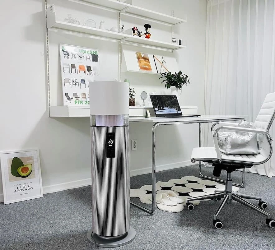 ĐẶC ĐIỂM NỔI BẬT THÁP LỌC KHÔNG KHÍ TẠO ĐỘ ẨM LG PURICARE HYDRO TOWER