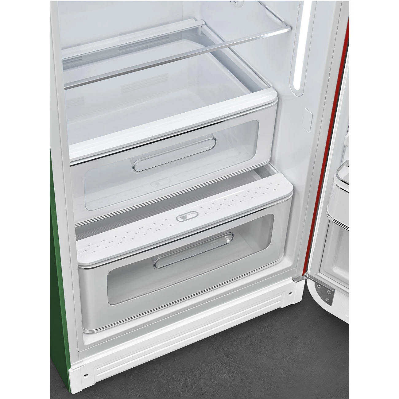 Tủ lạnh Smeg FAB28RDIT5 281 lít cờ Italia 13 Tủ lạnh Smeg màu cờ Ý FAB28RDIT5