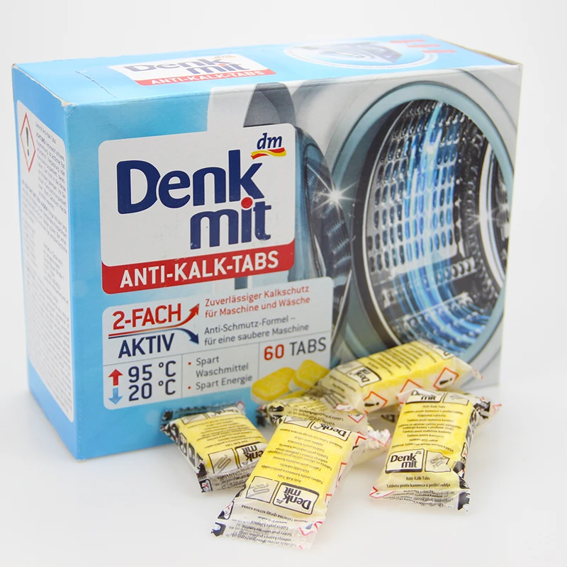 VIÊN LẺ VỆ SINH MÁY GIẶT DENKMIT 60 Viên (1 viên lẻ) - KS - Gia Dụng Đức - Châu Âu