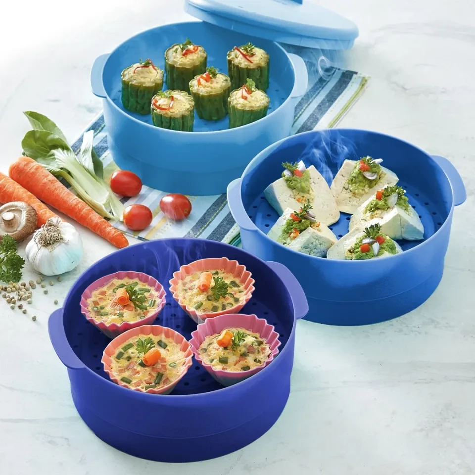 Xửng Hấp Steam It 3 Tầng - Tupperware | Lazada.vn