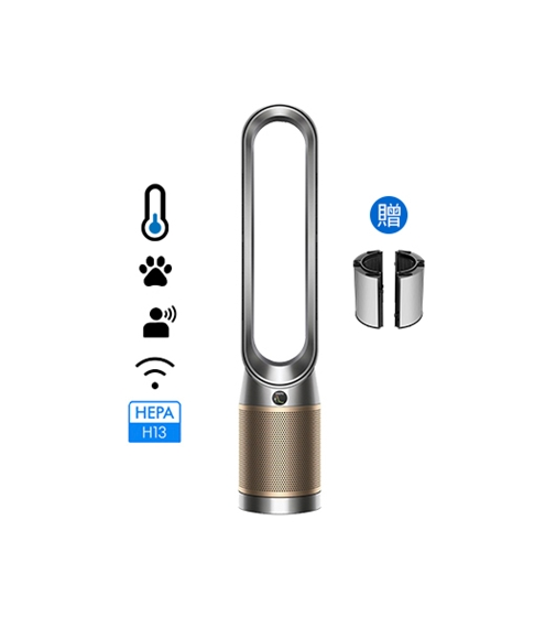 Dyson Purifier Cool PC2 De-NOx TP12 xám bạc vàng