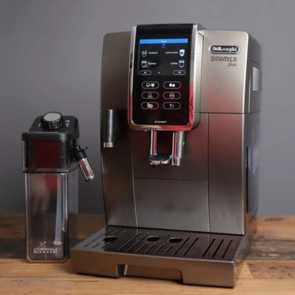 Máy pha cà phê DeLonghi Dinamica Plus ECAM 370.95S Cà phê của bạn chỉ bằng một lần chạm Máy pha cà phê DeLonghi Dinamica Plus ECAM 370.95S Cà phê của bạn chỉ bằng một lần chạm