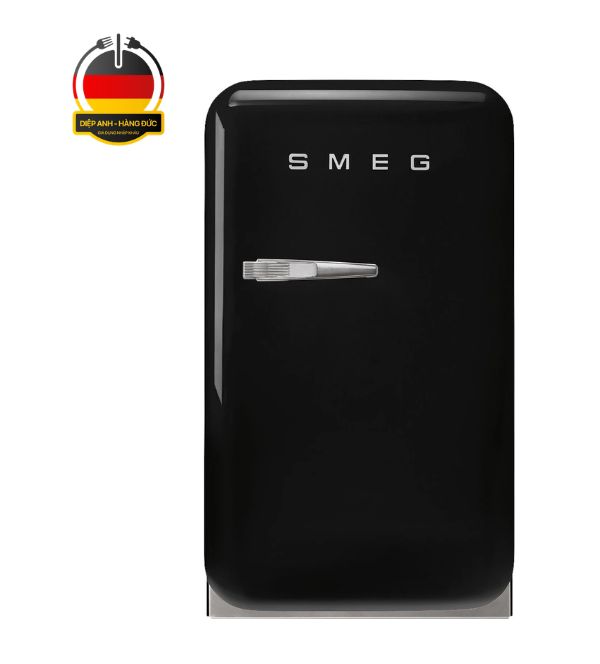 Tủ Lạnh Mini SMEG FAB5RBL6 34L màu đen - Diệp Anh hàng Đức