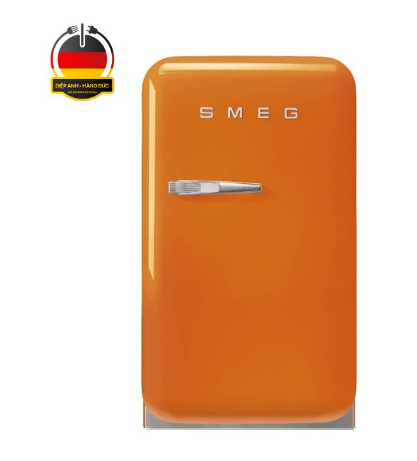 Tủ Lạnh Mini SMEG FAB5ROR6 34L màu cam - Diệp Anh hàng Đức