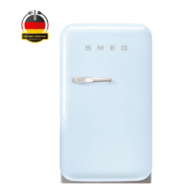Tủ Lạnh Mini SMEG FAB5RPB6 34L màu xanh da trời - Diệp Anh hàng Đức