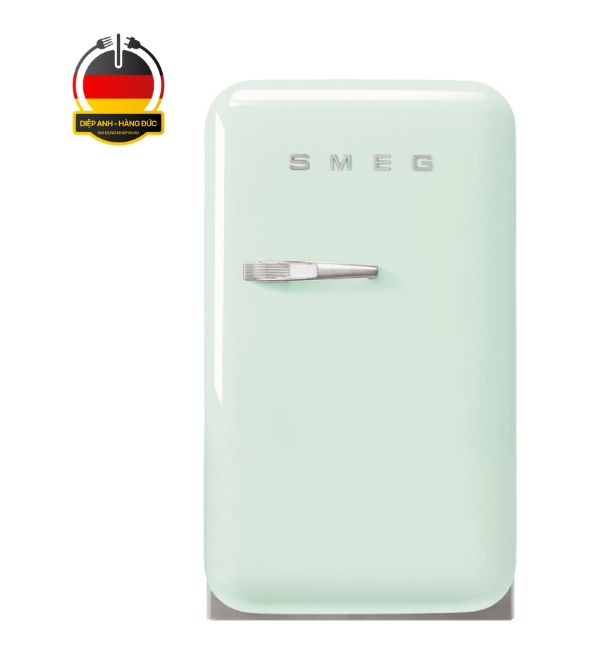 Tủ Lạnh Mini SMEG FAB5RPG6 34L màu xanh lá - Diệp Anh hàng Đức