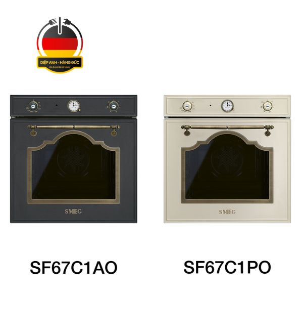 Lò nướng Smeg Cortina SF67C1 âm tủ - Diệp Anh hàng Đức