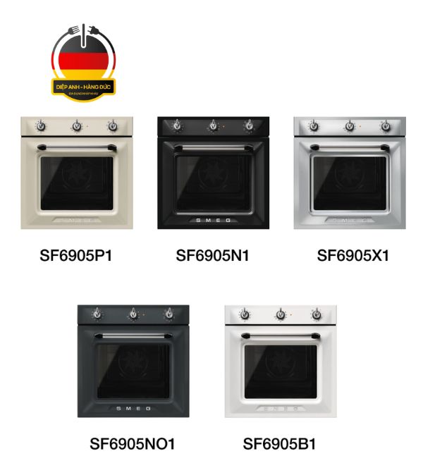 Lò nướng Smeg Victoria SF6905 âm tủ - Diệp Anh hàng Đức