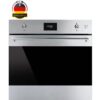 Lò nướng kèm hấp Smeg Classica SO6301S2X âm tủ inox - Diệp Anh hàng Đức