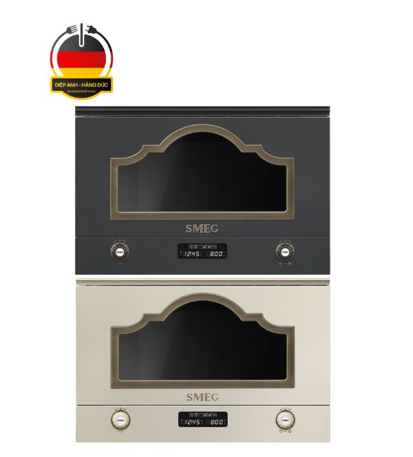 Lò vi sóng kèm nướng Smeg Cortina MP722AO / Smeg Cortina MP722PO - Diệp Anh hàng Đức
