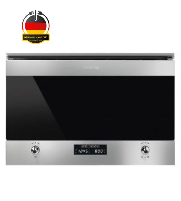 Lò vi sóng kèm nướng Smeg MP322X1 Classica âm tủ - Diệp Anh hàng Đức