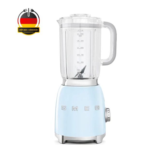 Máy Xay Sinh Tố Smeg BLF01PBEU Màu XANH BIỂN PASTEL - Gia Dụng Nhập khẩu Châu Âu - Diệp Anh - hàng Đức