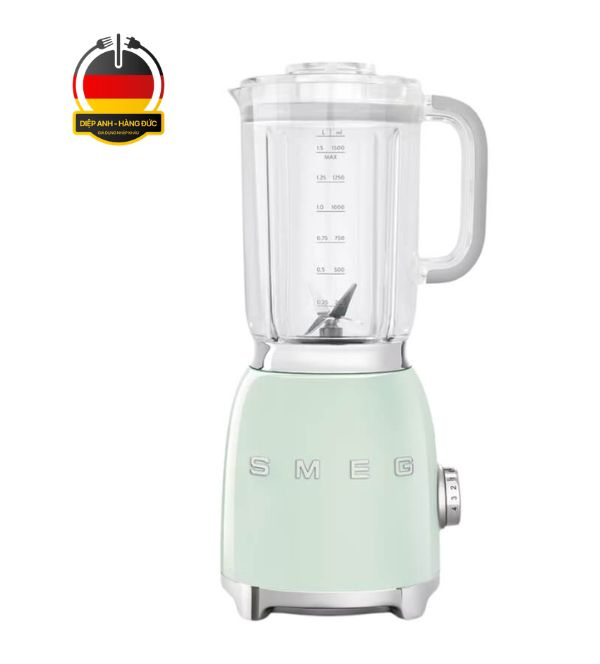 Máy Xay Sinh Tố Smeg BLF01PGEU Màu XANH LÁ PASTEL - Gia Dụng Nhập khẩu Châu Âu - Diệp Anh - hàng Đức