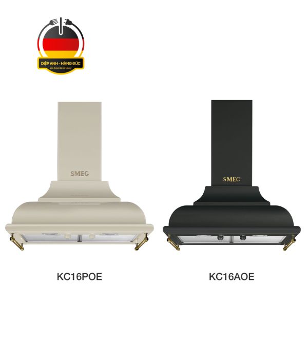 Máy hút mùi áp tường Smeg Cortina KC16 - Diệp Anh hàng Đức