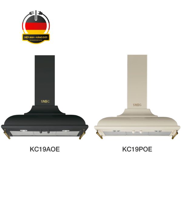 Máy hút mùi áp tường Smeg Cortina KC19 - Diệp Anh hàng Đức