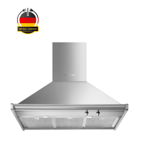 Máy hút mùi áp tường Smeg KD90HXE - Diệp Anh hàng Đức