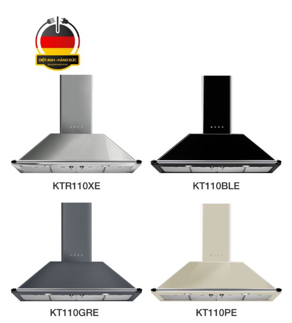 Máy hút mùi áp tường Smeg Victoria KT110 - Diệp Anh hàng Đức
