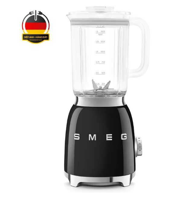 Máy xay sinh tố SMEG BLF03BLEU màu ĐEN - Gia Dụng Nhập khẩu Châu Âu - Diệp Anh - hàng Đức