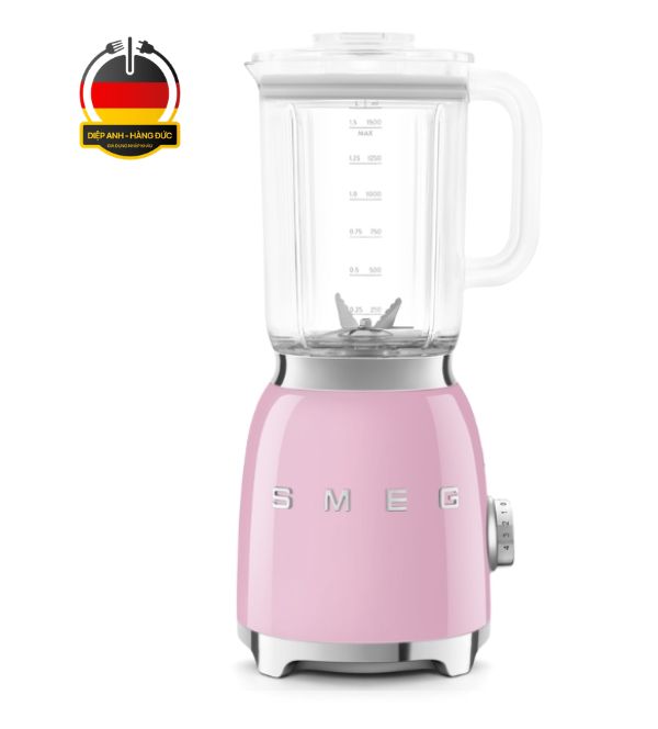 Máy xay sinh tố SMEG BLF03PKEU màu HỒNG - Gia Dụng Nhập khẩu Châu Âu - Diệp Anh - hàng Đức