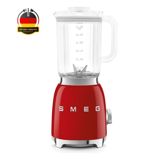 Máy xay sinh tố SMEG BLF03RDEU màu ĐỎ - Gia Dụng Nhập khẩu Châu Âu - Diệp Anh - hàng Đức