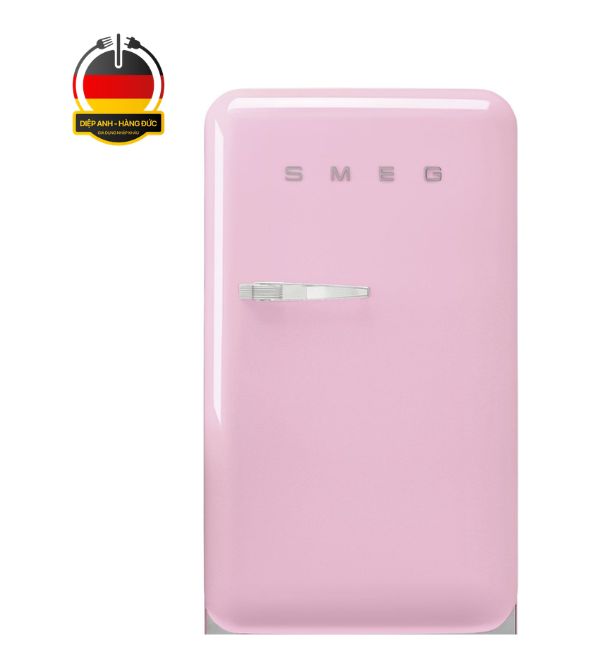 Tủ lạnh SMEG FAB10RPK6 màu HỒNG 122L - Diệp Anh hàng Đức
