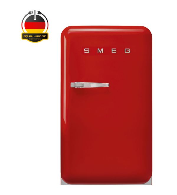 Tủ lạnh SMEG FAB10RRD6 màu đỏ 122L - Diệp Anh hàng Đức