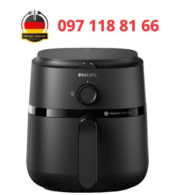 Nồi chiên cơ Philips NA12000 đen - Diệp Anh hàng Đức