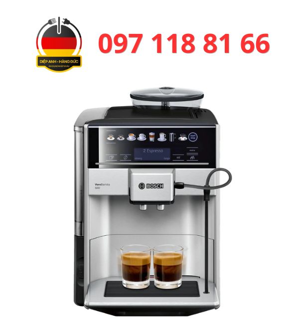 Máy pha cà phê Bosch TIS65621RW màu bạc - Diệp Anh hàng Đức
