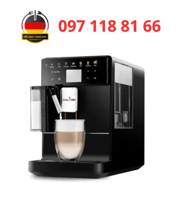 Máy pha cà phê KALERM B5 màu đen - Diệp Anh hàng Đức