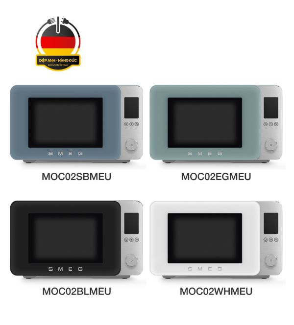 Lò vi sóng đa năng Smeg MOC02 Collezione - Diệp Anh Hàng Đức
