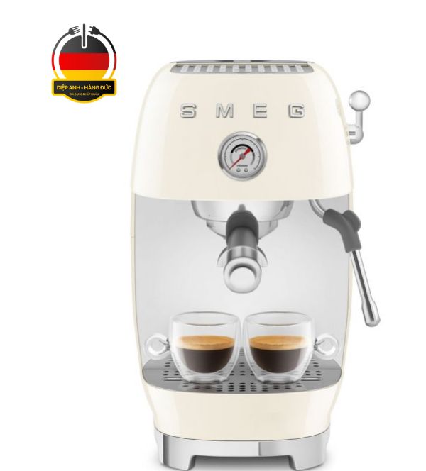 Máy pha cafe bán tự động Smeg ECF03CREU - Diệp Anh Hàng Đức